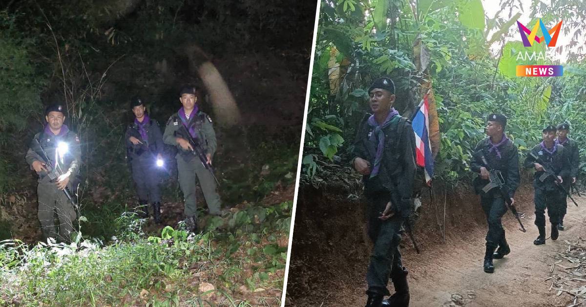 ฉก.ลาดหญ้า ตรึงกำลังเข้ม รองรับสถานการณ์สู้รบในเมียนมา