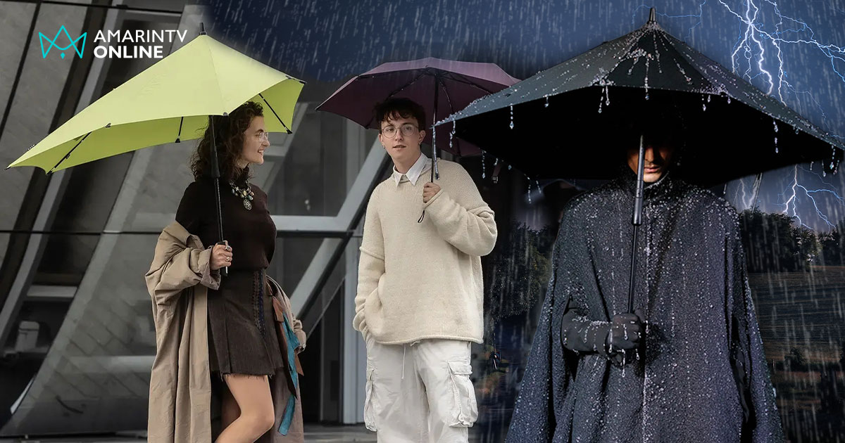 พายุยังต้องยอม! Senz ร่มกันฝนสุดจึ้ง ทนลม 100 กม./ชม. การันตี 8 รางวัล