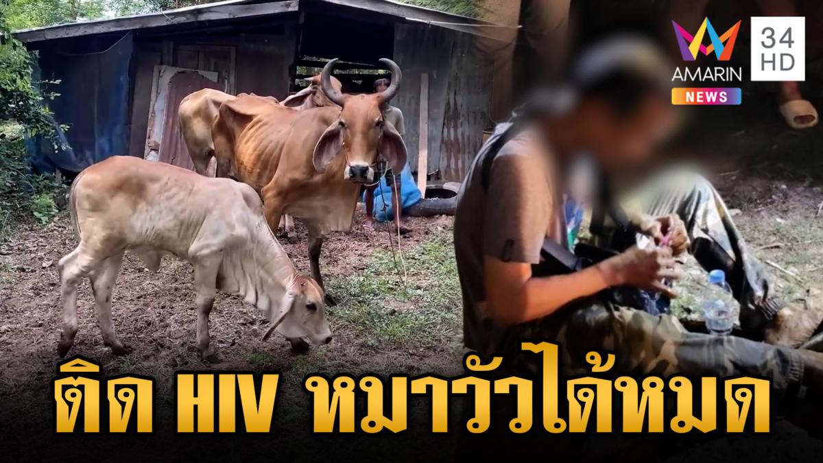 ชาวบ้านผวา หนุ่ม HIV เสพยาปู้ยี้ปู้ยำสัตว์