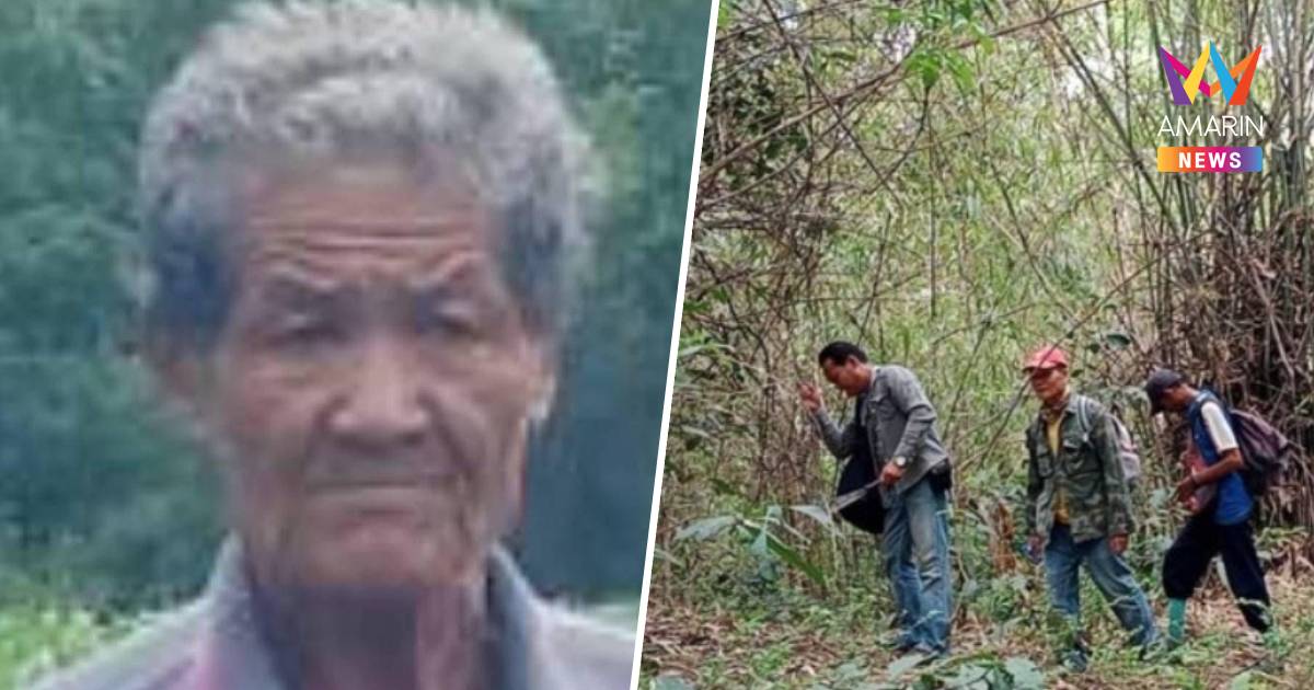 ระดมพลกู้ร่างลุงวัย 68 หลงป่า 25 วัน เหลือแต่ซากในป่าลึก