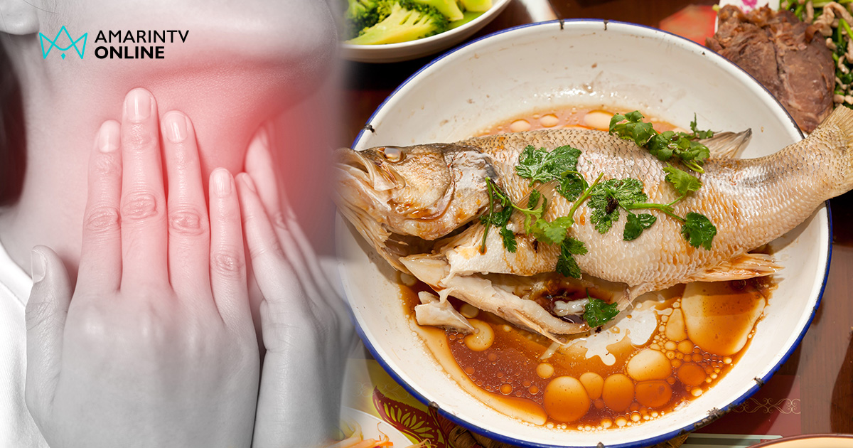ก้างติดคอ ให้กลืนข้าว-ดื่มน้ำส้มสายชู ช่วยได้จริงหรือซ้ำให้ยิ่งแย่?