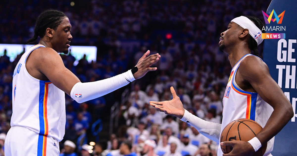 "ธันเดอร์" โหดต่อเนื่องนำ "ทิมเบอร์วูล์ฟส" ศึกNBA รอบชิงสายตะวันตก
