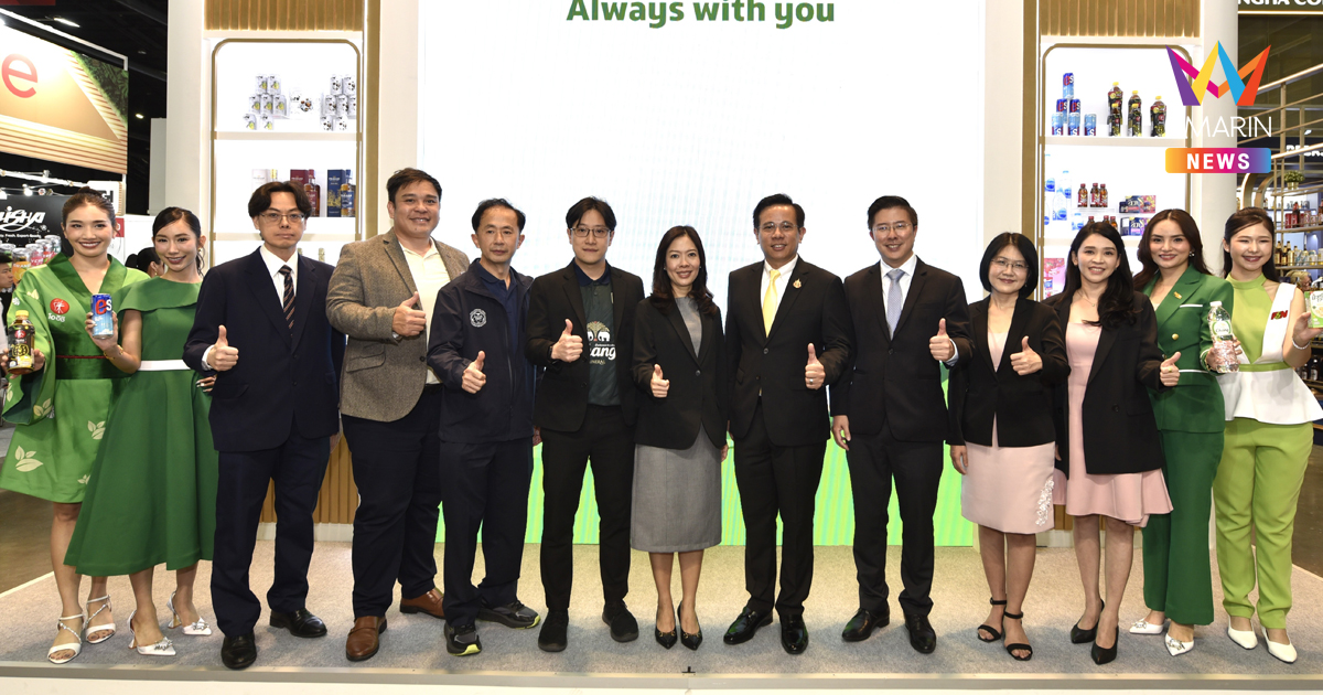 ไทยเบฟ ดึงนักลงทุนไทย ต่างชาติ เยี่ยมชมบูทแสดงสินค้าบรรยากาศคึกคัก ในงาน THAIFEX – ANUGA ASIA 2025