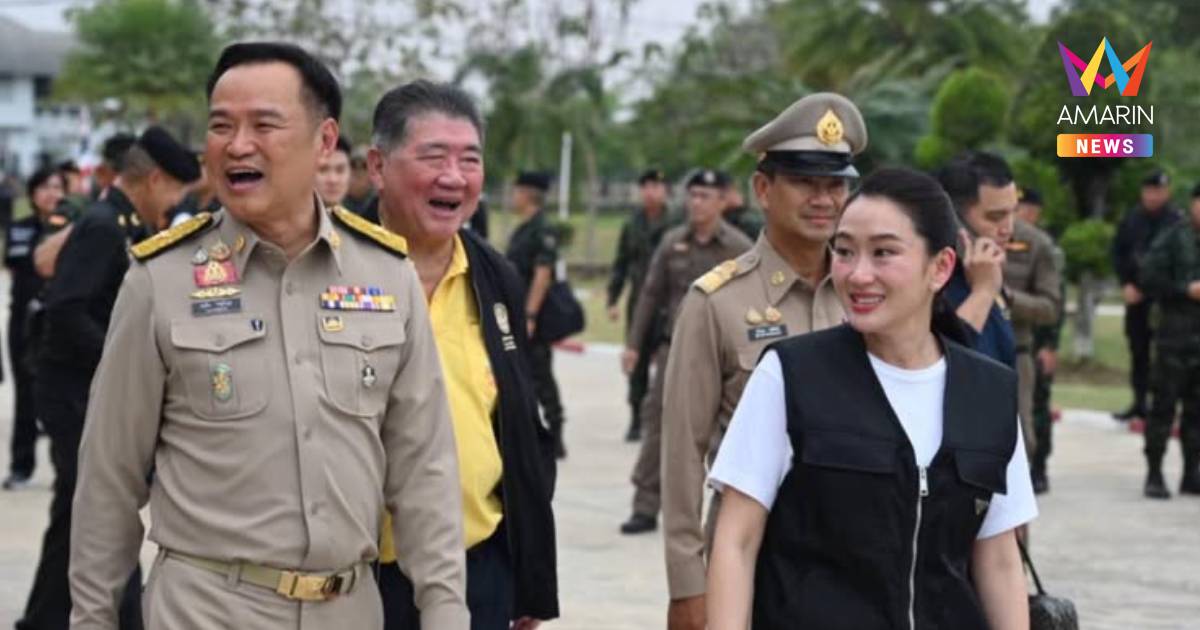 อนุทิน โพสต์ภาพเดินคู่กับนายกฯพร้อมข้อความบรรพบุรุษปกป้องบ้านเมือง
