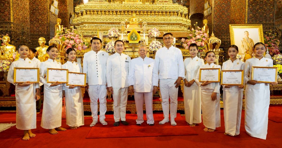 โครงการจัดสร้างอนุสรณ์สถานสมเด็จพระพี่นางสุพรรณกัลยา ร่วมกับมูลนิธิธรรมดี จัดพิธีเจริญพระพุทธมนต์อุทิศพระราชกุศล แด่สมเด็จบูรพมหากษัตริยาธิราชเจ้าและสมเด็จพระพี่นางสุพรรณกัลยา