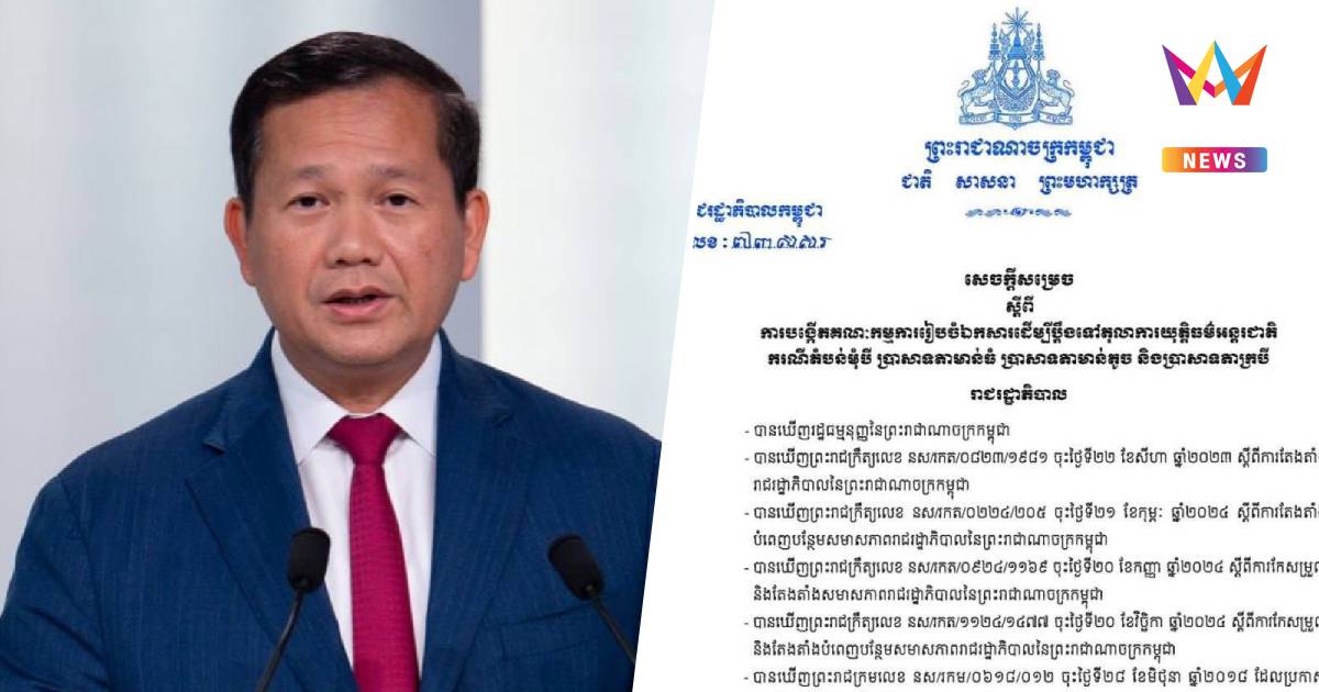 เปิดเอกสารกัมพูชาจัดตั้งคณะกรรมการเตรียมร้องศาลโลก ปมพิพาทชายแดนกับไทย