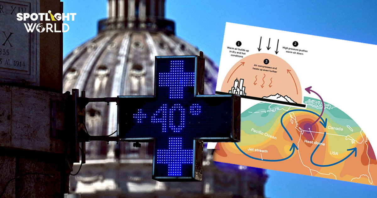 อะไรคือโดมความร้อนที่ปกคลุมยุโรปเวลานี้? หรือ 40°C+ คือมาตรฐานใหม่?