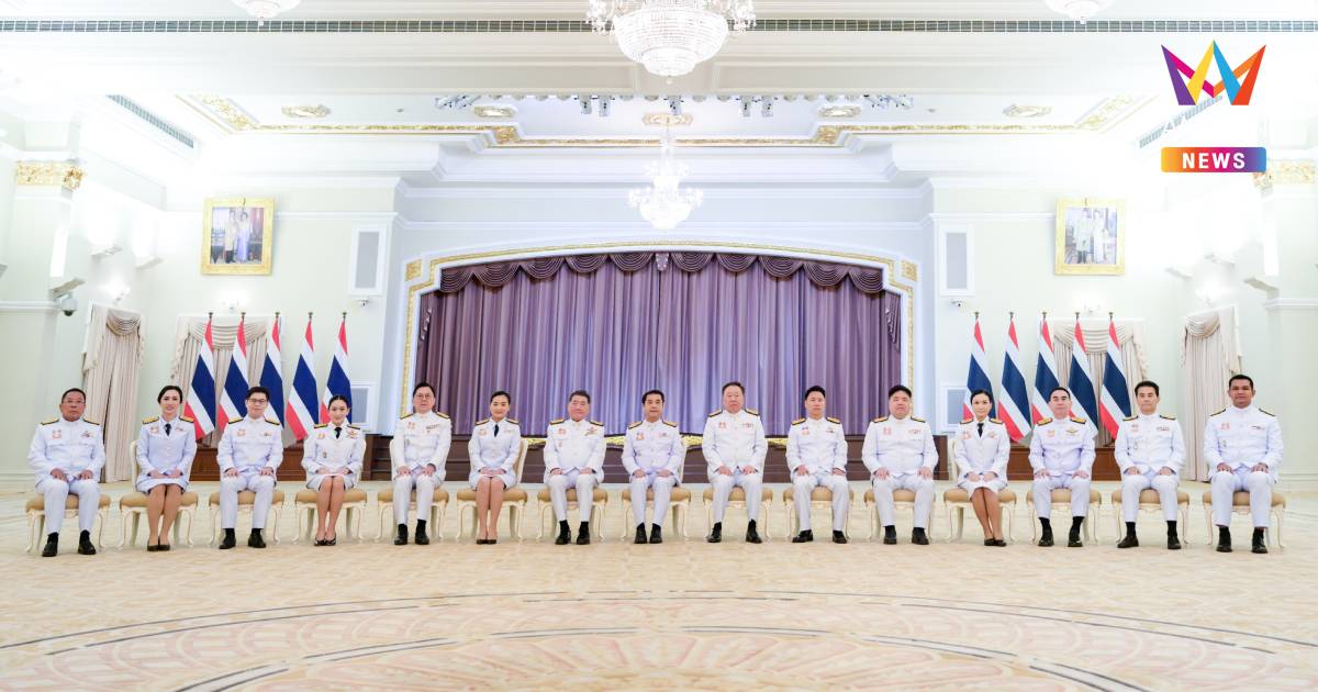 เปิดภาพหมู่ครม.ชุดใหม่ ก่อนเข้าเฝ้าฯ ถวายสัตย์ปฏิญาณก่อนปฏิบัติหน้าที่