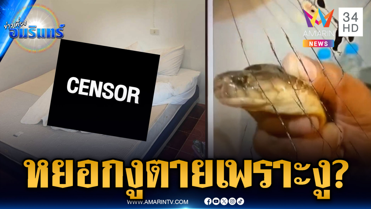 เร่งชันสูตรสาเหตุหนุ่มตายปริศนา เจอคลิปหลักฐานหยอกเล่นงูเห่า