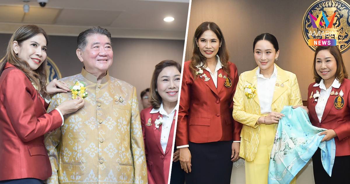 "แพทองธาร" - "ภูมิธรรม" ร่วมประชาสัมพันธ์จำหน่ายผลิตภัณฑ์ดอกมะลิ