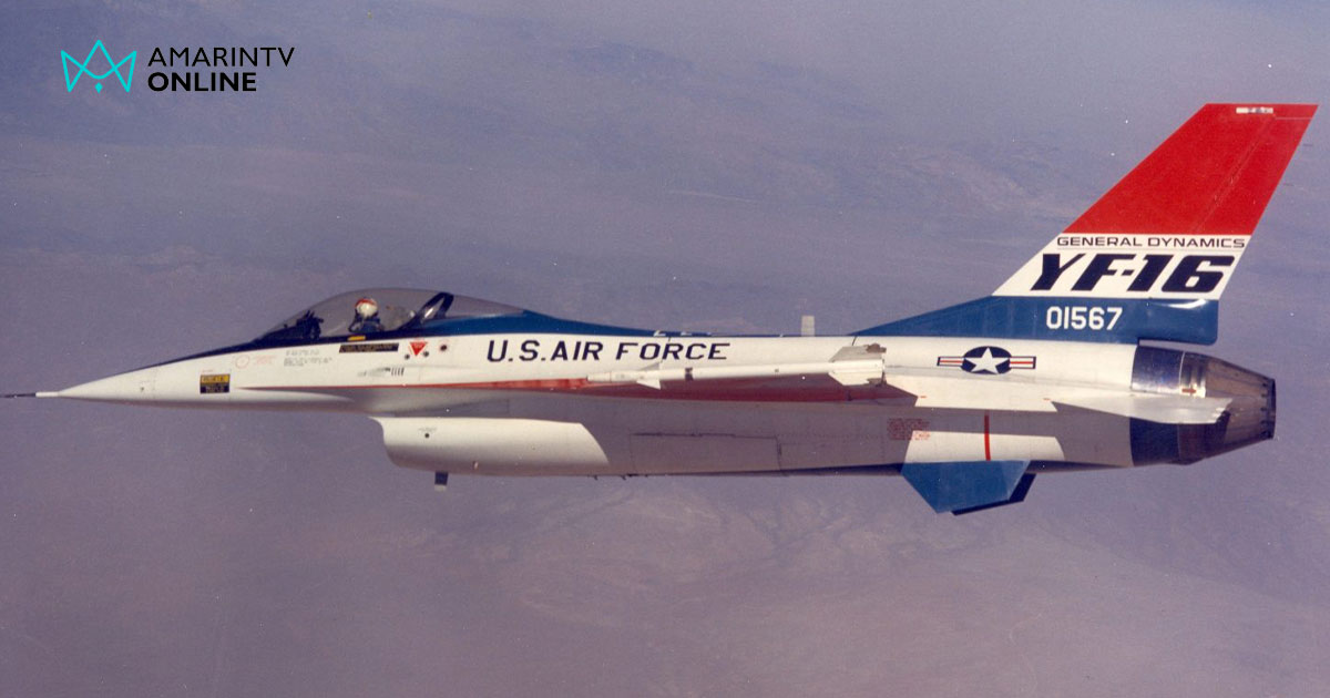 รู้จัก เครื่องบินขับไล่ลำแรกของโลก YF-16 ต้นแบบ F-16 Fighting Falcon