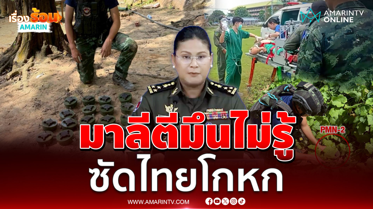 มาลีบอกตีมึนไม่รู้ๆทหารไทยเหยียบระเบิด ชี้อย่าโกหก