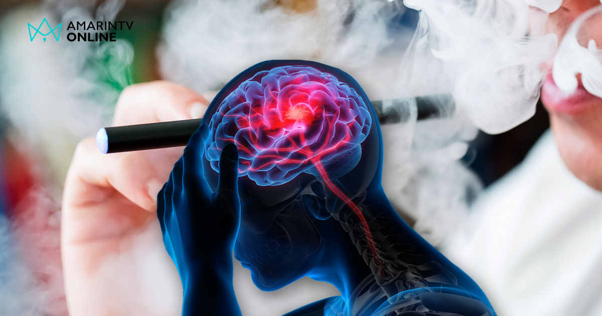 เตือนเลิกบุหรี่ไฟฟ้า เปิดสถิติผู้เสียชีวิตจากโรคหลอดเลือดสมอง (Stroke)
