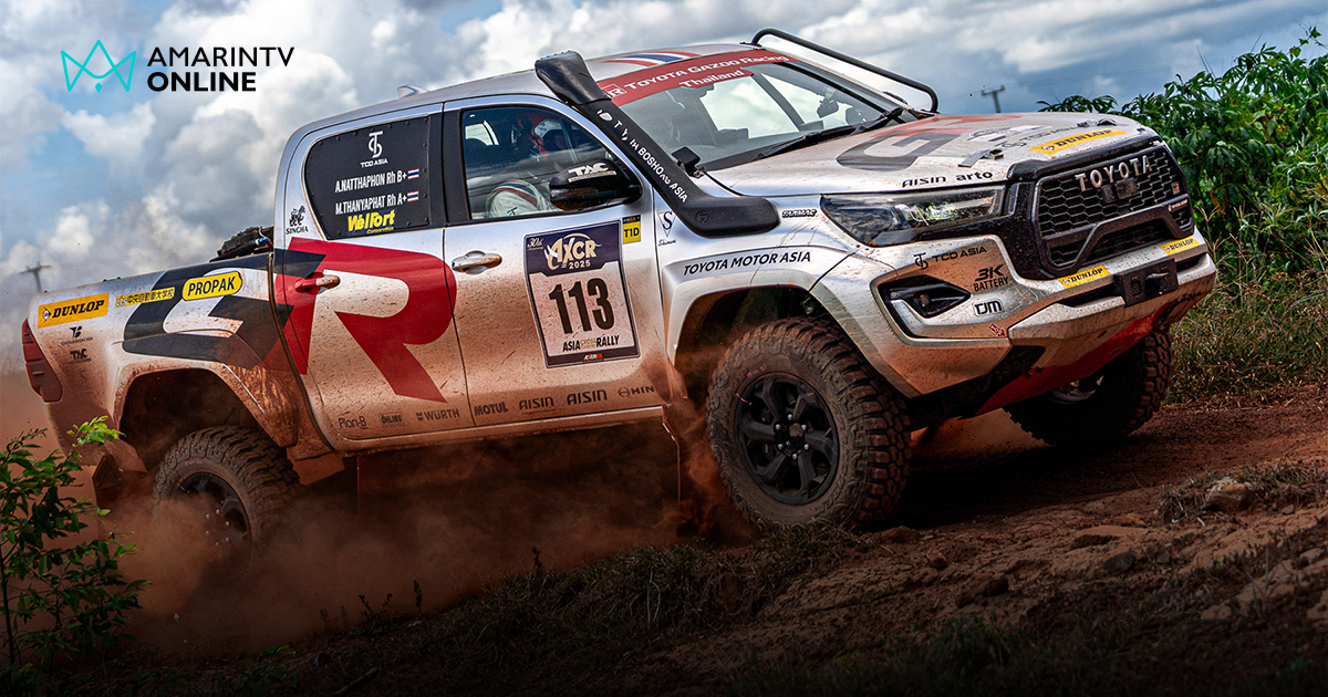 “TOYOTA GAZOO Racing Thailand” คว้าอันดับ 2 และ 5 ในศึก AXCR 2025