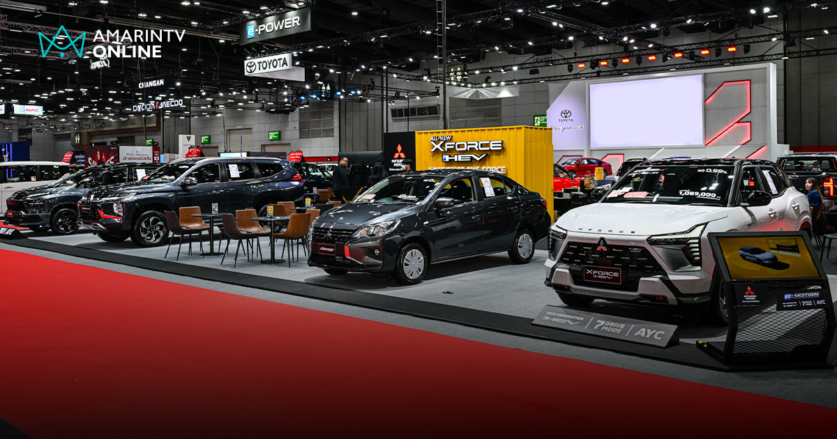 มิตซูบิชิอวดไฮไลต์ XFORCE HEV พร้อมข้อเสนอ ในงาน BIG MOTOR SALE 2025