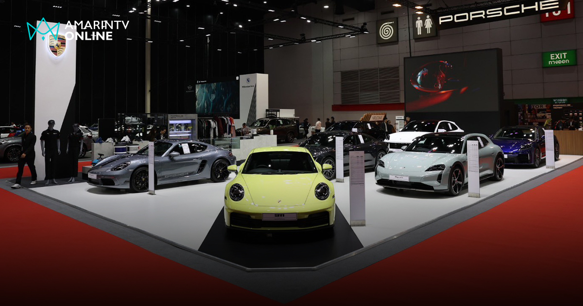 ปอร์เช่ ยกโชว์รูมครบไลน์พร้อมข้อเสนอบุกงาน BIG MOTOR SALE 2025