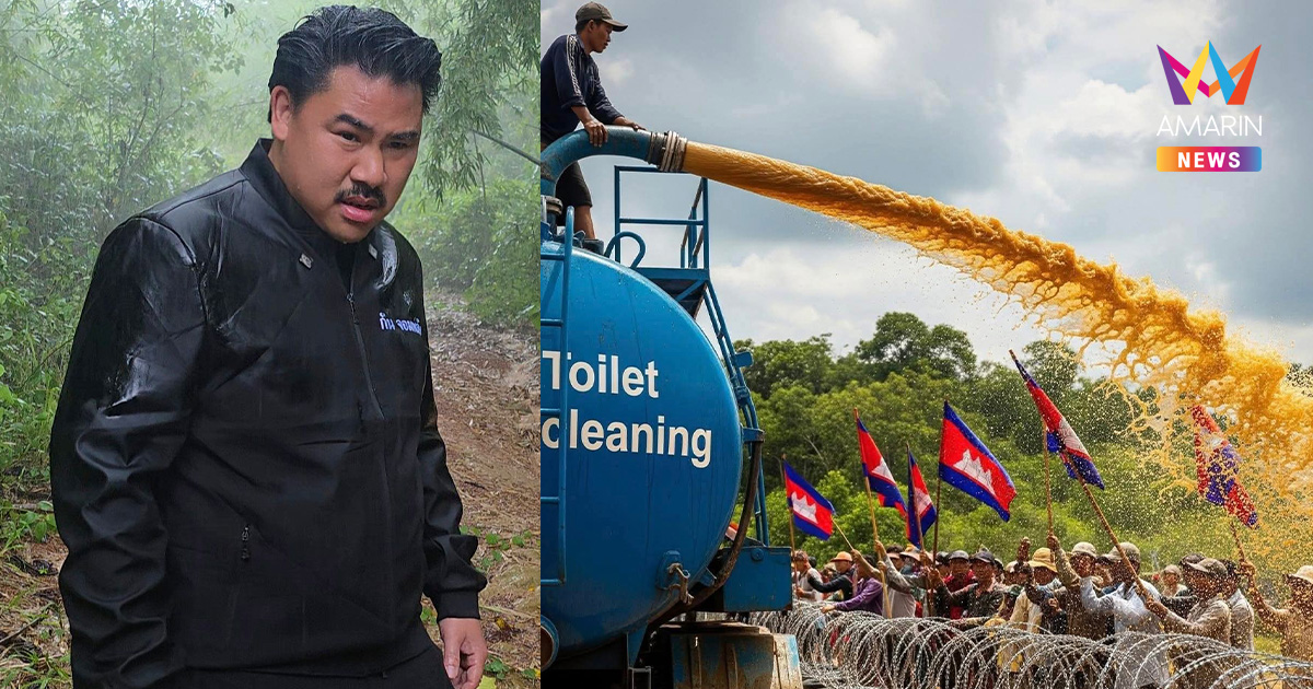 กัน จอมพลัง ลั่นพรุ่งนี้ 10 โมง ไปบ้านหนองจาน พร้อมรถดูดส้วมหลายคัน