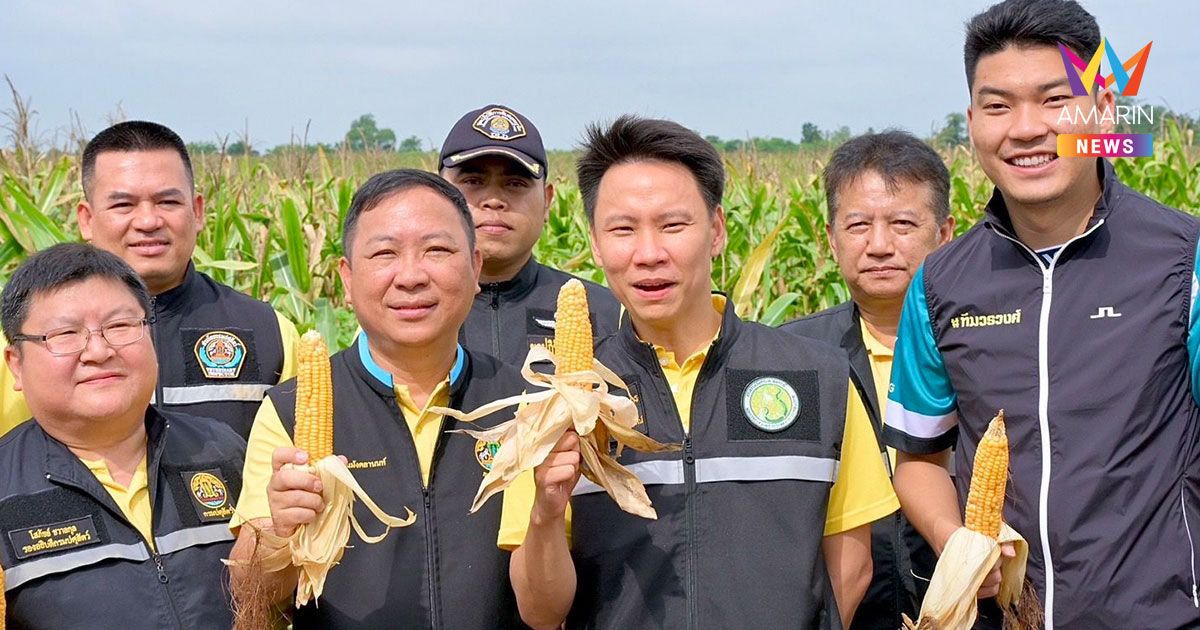 "อรรถกร" ปลุกพลังอาหารหยาบคุณภาพสูง ผลิตข้าวโพดหมัก 2.7 หมื่นตัน