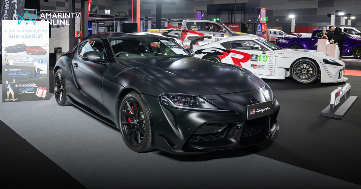 โตโยต้า อวดโฉมรถแข่ง "GR" สุดเท่ ในงาน Bangkok Auto Salon 2025