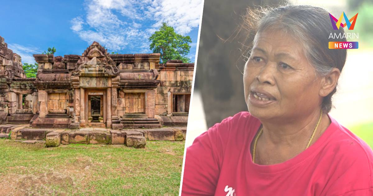 ชาวบ้านชายเเดนสุรินทร์ดีใจ เตรียมปิดทางขึ้น "ปราสาทตาเมือนธม" ฝั่งเขมร
