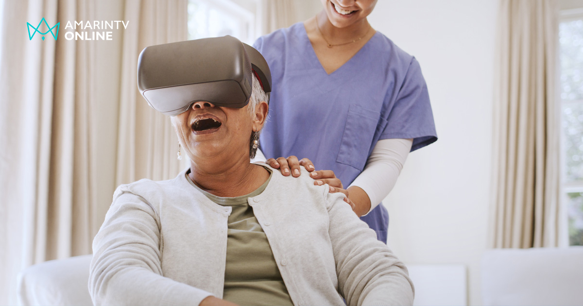เทคโนโลยีแว่น VR สื่อกลางสานฝันผู้ป่วยระยะสุดท้าย ได้ท่องโลกเยียวยาใจ