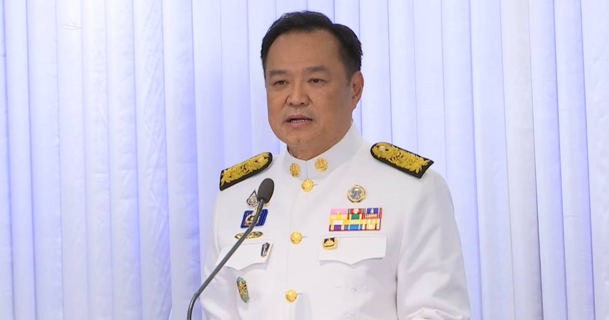 สปีชแรกนายกฯอนุทิน ลั่น ขอลุยงานไม่มีวันหยุด