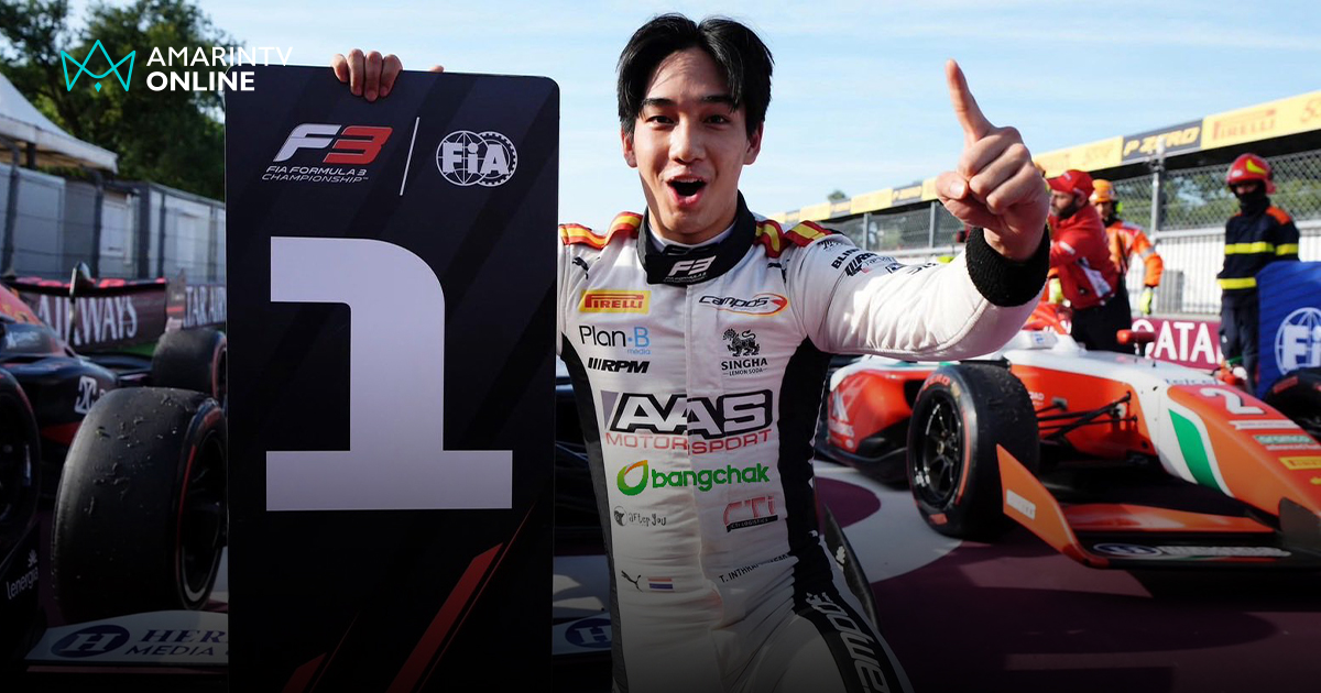 เติ้น ทัศนพล อินทรภูวศักดิ์ ปิดฉากฤดูกาล FIA Formula 3 อย่างยิ่งใหญ่