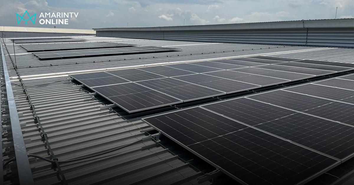เมอร์เซเดส-เบนซ์ ติดตั้งระบบ Solar Rooftop 320 kWp ที่ศูนย์ MBCC