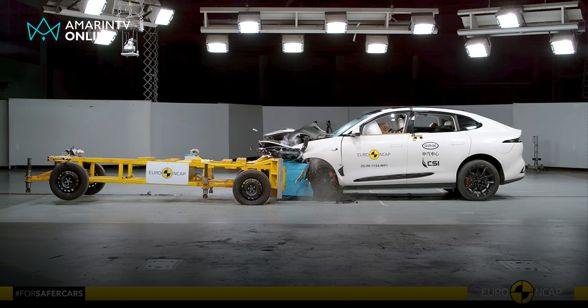 NEW MG IM6 ผ่านมาตรฐานความปลอดภัย Euro NCAP ระดับ 5 ดาว