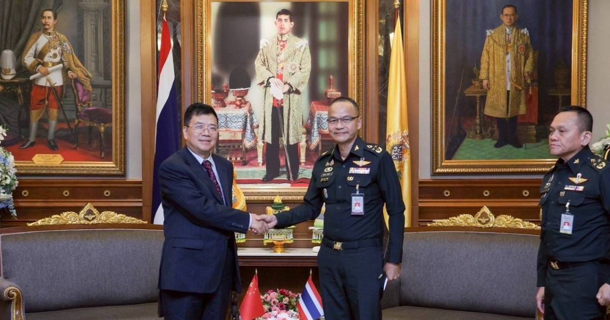 พล.อ.สนิทชนก ต้อนรับผู้แทนพิเศษจีน ร่วมหารือชายแดนไทย–กัมพูชา