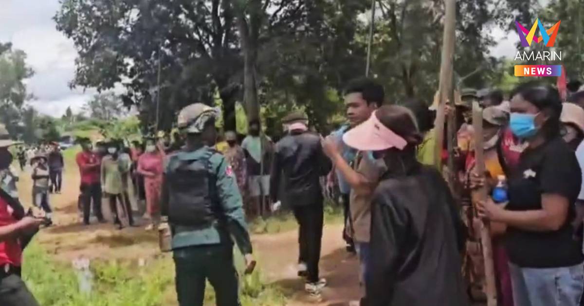 พบกองทัพกัมพูชาเกณฑ์เด็ก–ผู้สูงอายุรวมพลใกล้พื้นที่บึงตะกวนตาพระยา