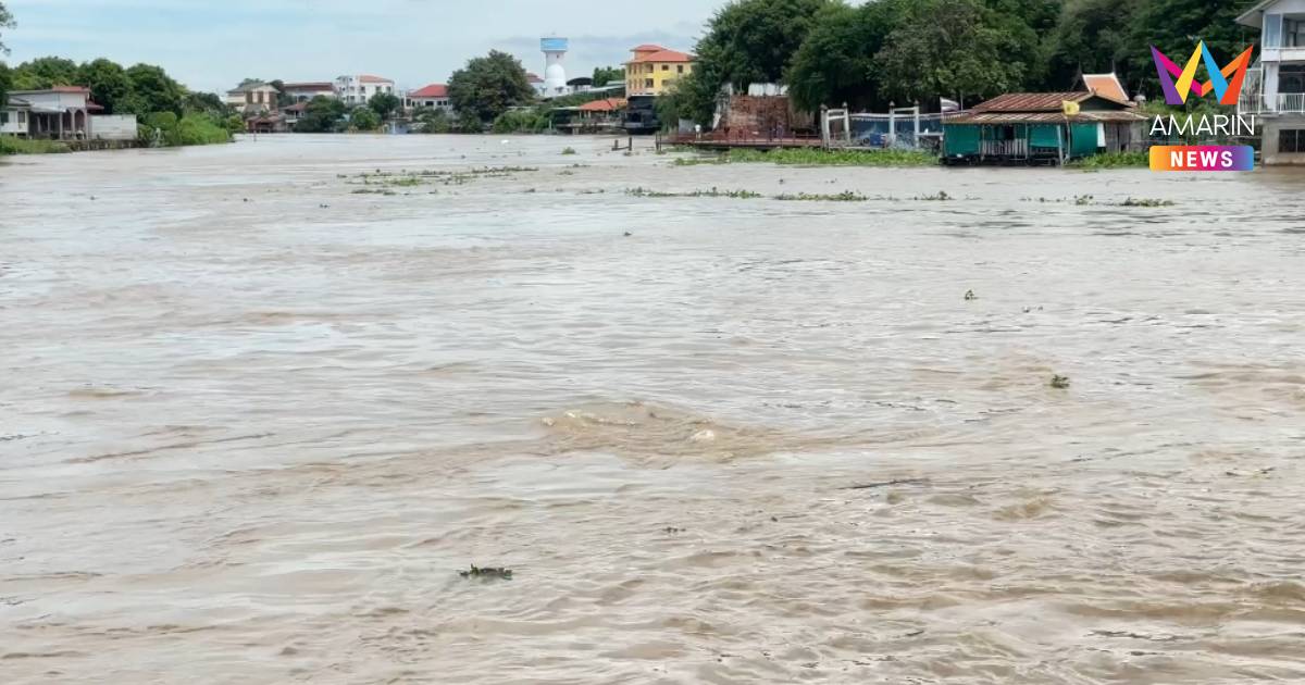 น้ำท่วมอยุธยาขยายวงกว้าง 8 อำเภอ กระทบ 31,227 ครัวเรือน