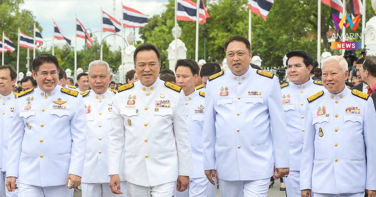 แบ่งงาน​ 6 รองนายกฯ​ ครม.อนุทิน​ 1 คาดนายกฯ คุมมั่นคงเอง
