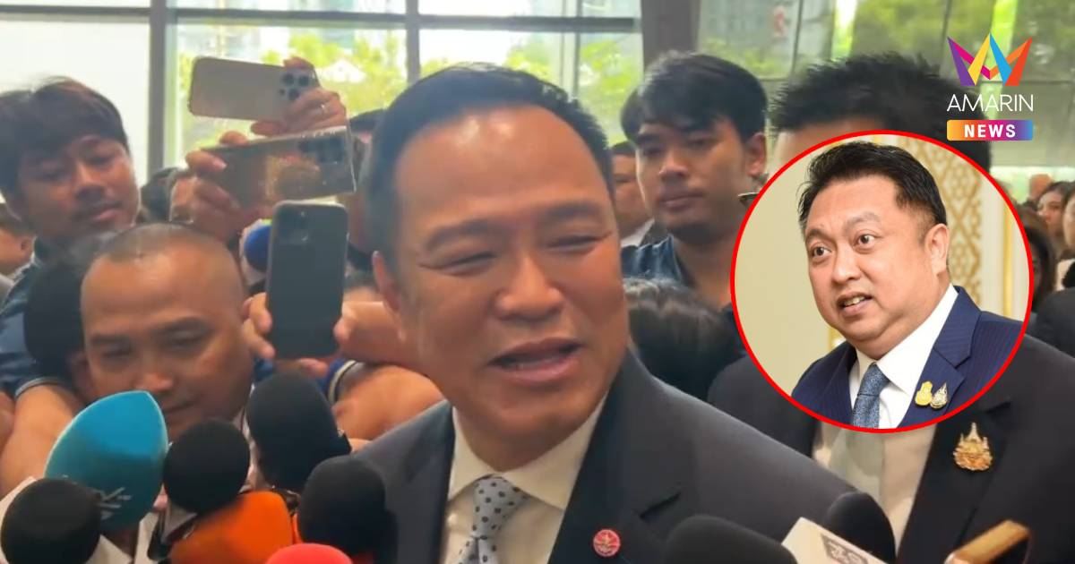 นายกฯร้องโอ๊ย ถูกถาม “สุชาติ ชมกลิ่น“ จ่อซบ ภท. บอกรอฟังเจ้าตัวแถลง