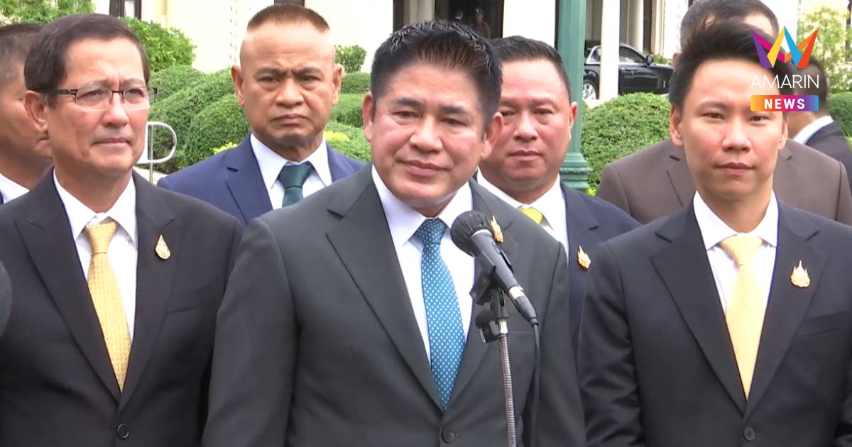 "ธรรมนัส" เผย ยังไม่ได้คุย "เดชอิศม์" ทาบทามเข้า "กล้าธรรม"