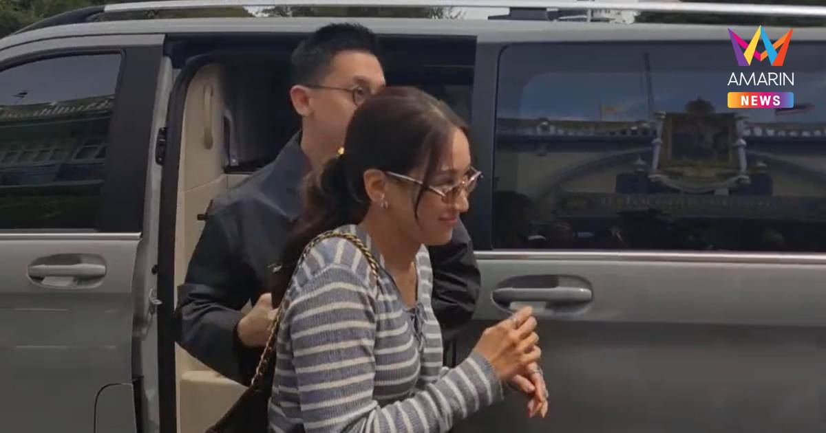 "พินทองทา-ณัฐพงศ์" เข้าเยี่ยม "ทักษิณ" เสื้อแดงสวมเสื้อให้กำลังใจ