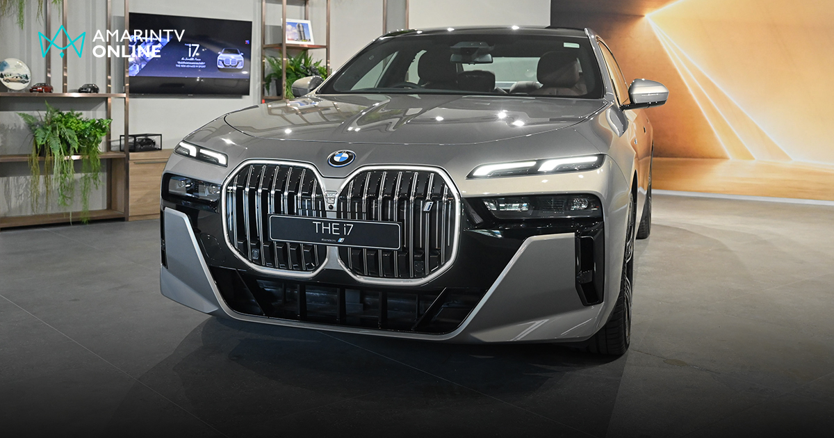 มิลเลนเนียม ออโต้ ชวนสัมผัส BMW 'The i7 eDrive50 M Sport' แฟลกชิปไฟฟ้า