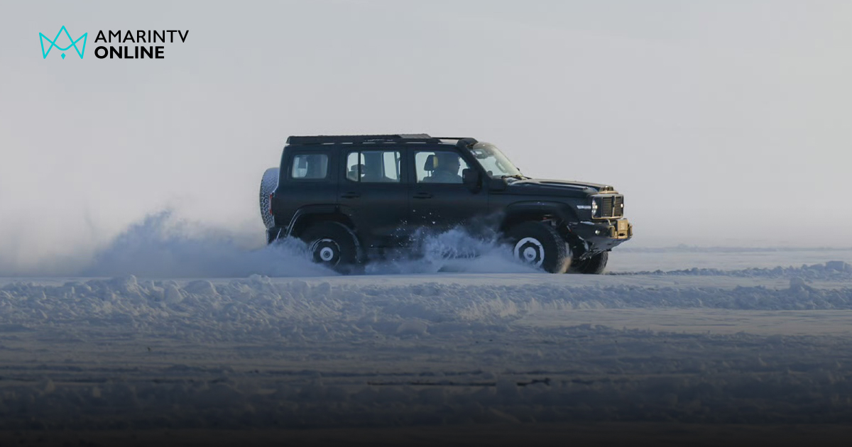 GWM TANK 300 DIESEL ลุยถึงแอนตาร์กติกา ร่วมภารกิจสำรวจขั้วโลก
