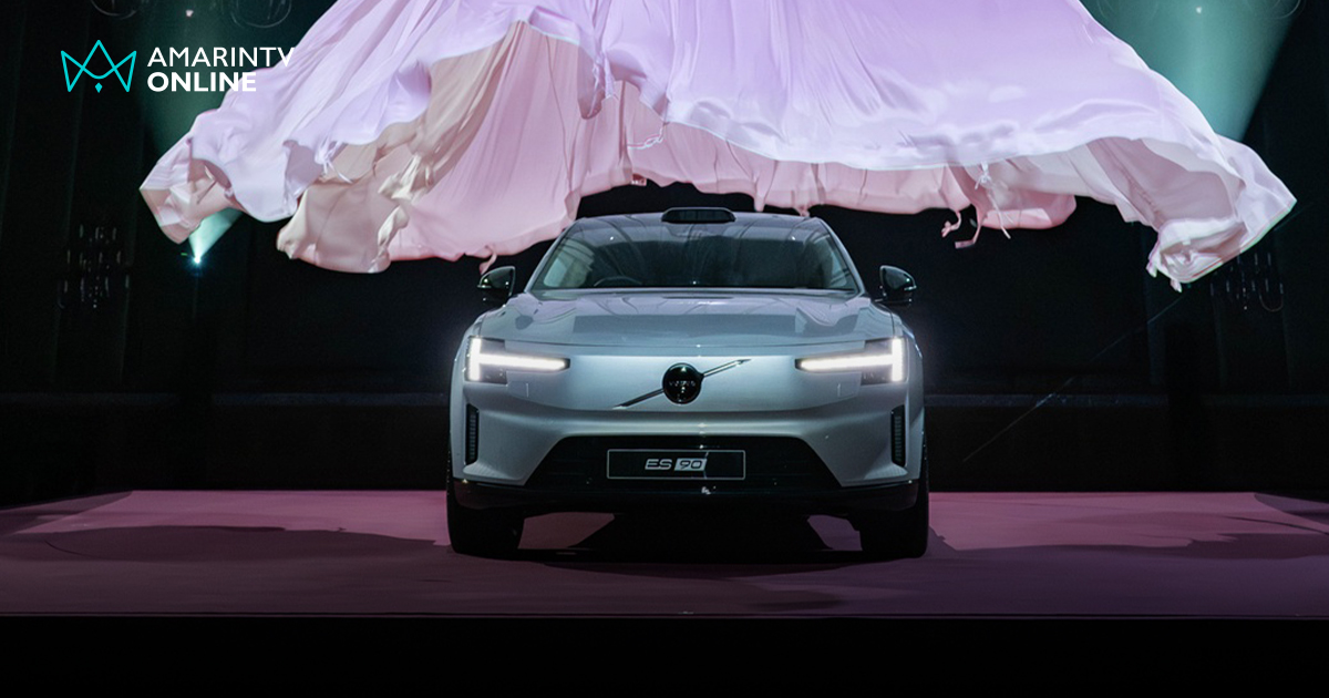 Volvo ES90 เปิดตัวเป็นครั้งแรกในเอเชีย รถไฟฟ้าเต็มรูปแบบรุ่นใหม่ล่าสุด