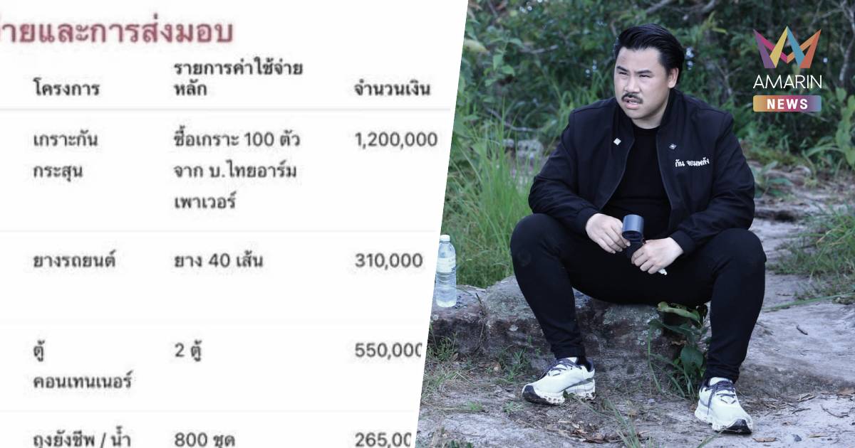 มูลนิธิ กันจอมพลัง ช่วยสู้ โพสต์ชี้แจง เอกสารจัดซื้อไม่ใช่ของมูลนิธิ