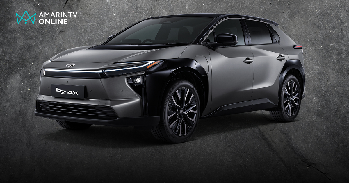 โตโยต้า ประกาศราคา NEW bZ4X พร้อมจำหน่าย 2 รุ่นย่อย เริ่มต้น 1.529 ลบ.