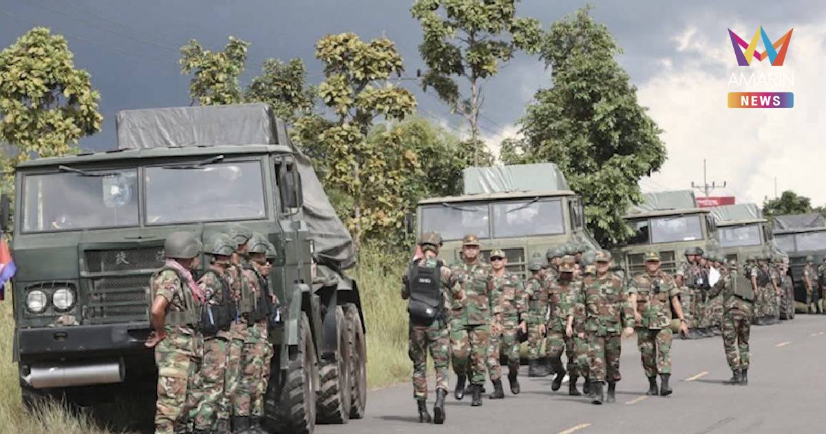 เปิดภาพทหาร BHQ ถอนกำลังออกจากชายแดน ขณะที่ชาวบ้านไม่เชื่อใจเขมร