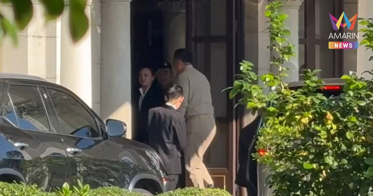 นายกฯ เข้าตึกไทยคู่ฟ้า เรียกถกสถานการณ์ชายแดนไทย-กัมพูชา