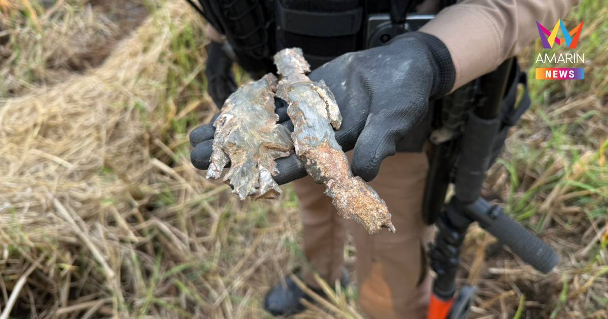 จนท. สำรวจจุดกระสุนปืนใหญ่เขมรตก เฉียดโรงพยาบาล พบแล้ว 6 ลูก