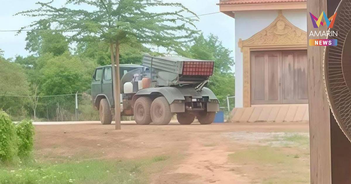 ทหารเขมรใช้วัดแห่งหนึ่งในจังหวัดอุดรมีชัย เป็นสถานที่ปฏิบัติการทางทหาร