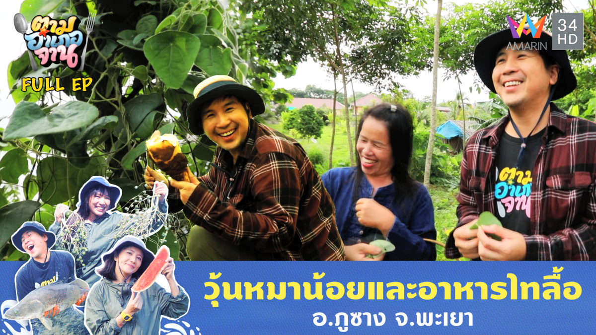 วุ้นหมาน้อยและอาหารไทลื้อ อ.ภูซาง จ.พะเยา