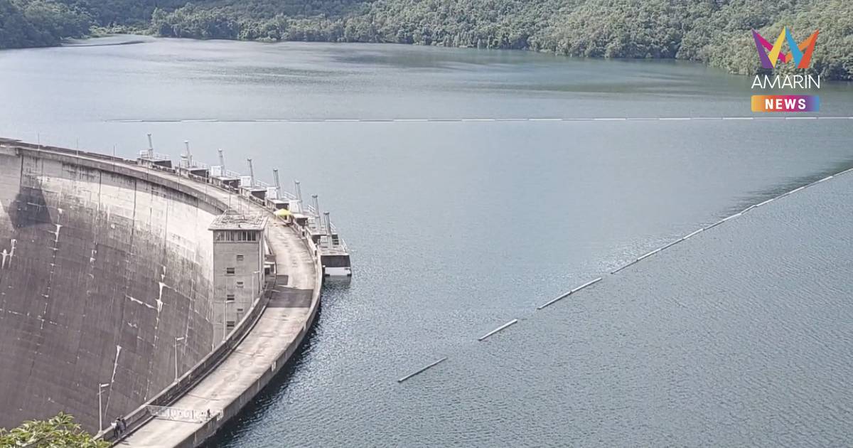 เขื่อนภูมิพลเพิ่มการระบายน้ำเป็น 55 ล้านลบ.ม. กักเก็บแล้ว 99.54%