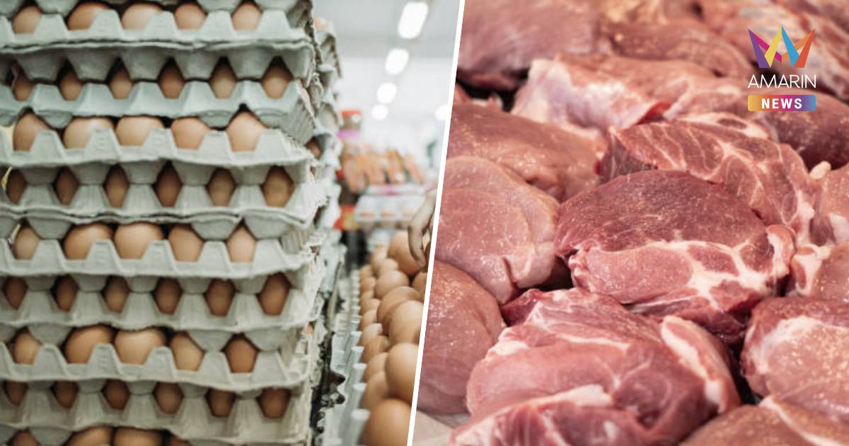 “หมู-ไข่ไก่” ประกาศปรับขึ้นราคา มีผลวันนี้ทันที