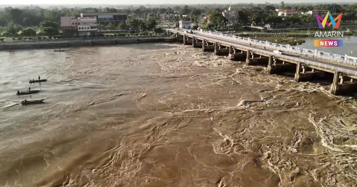 ด่วน! เวลา 16.00 น.เขื่อนเจ้าพระยา เพิ่มการระบายน้ำ 2,900 ลบ.ม./วินาที