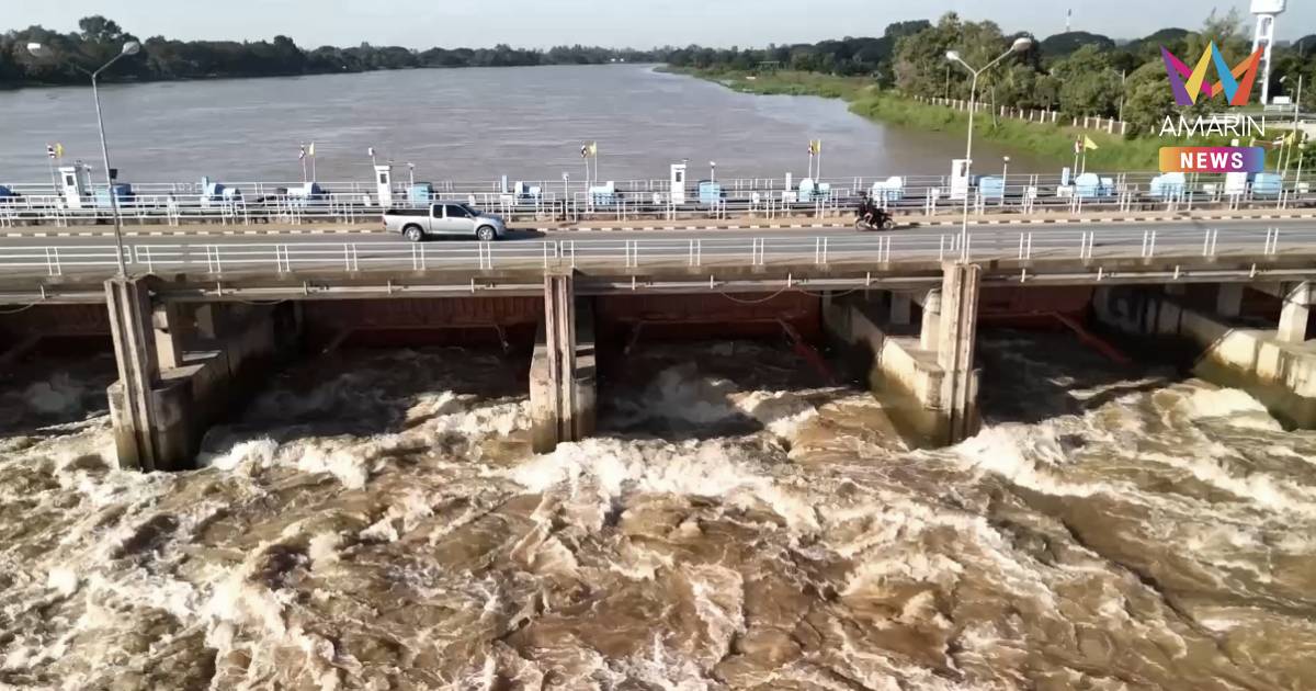 เขื่อนเจ้าพระยาลดระบายน้ำรายวัน-กู้ภัยเร่งช่วยผู้ป่วยติดเตียง